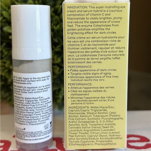 Volition Golden Eye Brightening Serum 0.5 fl oz NIB - Picture 5 of 5